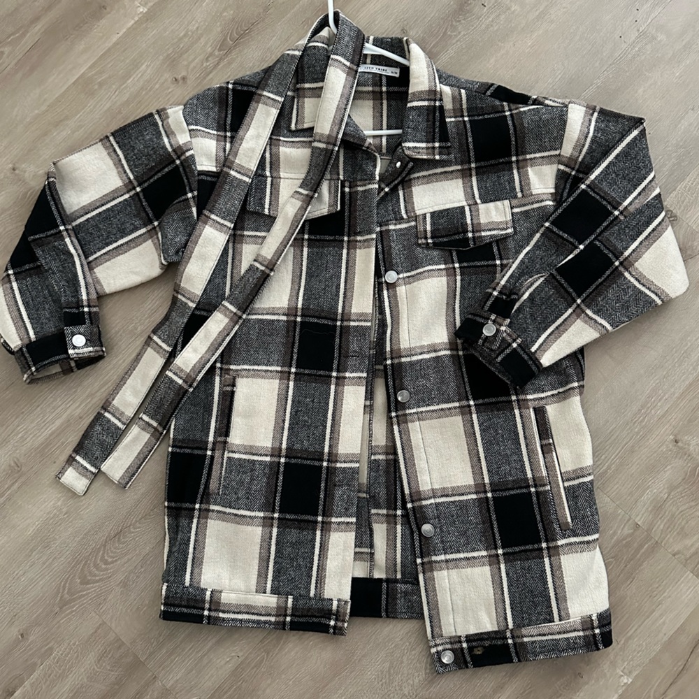 Plaid Button Down Dress